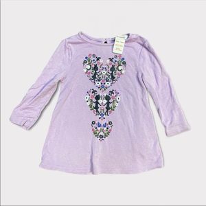 JOE FRESH | 3/$15 Purple Baby Girl Long Sleeve Shirt
